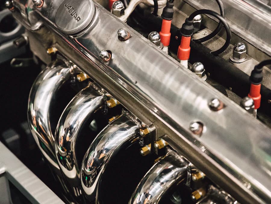 Engine detail — manifold